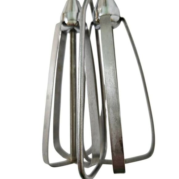 Vintage Maid of Honor egg beater/hand mixer, light turquoise. - Picture 4 of 4